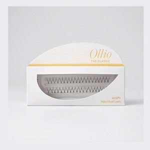Extensions de cils pré-faites Ollio Olio The Classic Individual Eyelashes Single Pack - Extensions de cils effet wispy 10 mm noir mat - Product Image 1