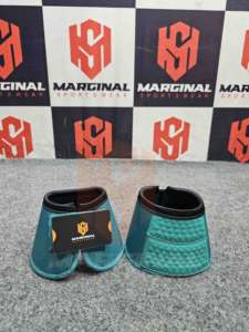 Protège-pattes d'équitation confortables, respirants et légers en néoprène avec fermeture auto-agrippante, couleur et logo personnalisables - Product Image 2