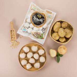[MILWON] Pastel de Patata Coreano Anheung, Pastel de Patata Tradicional Coreano con Textura Masticable para la Gama de Productos de Tiendas de Comida Coreana - Product Image 1