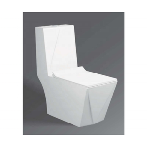 Ceramic One Piece Sanitary Ware WC <b>Toilets</b> Commode Durable Stylish Choice for Modern Washrooms Floor Mounted - Product Image 5