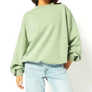 Nueva Sudadera de Invierno para Mujer, Cuello Redondo, Color Sólido, Ecológica, Personalizable, con Logotipo Frontal, Estilo Urbano, Forro Polar, Impermeable - Product Image 4