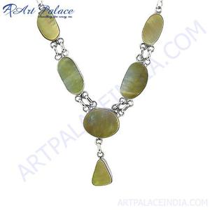 Collar de Plata con Hermosas Perlas Mabe de Diseño Famoso de Art Palace - Product Image 2
