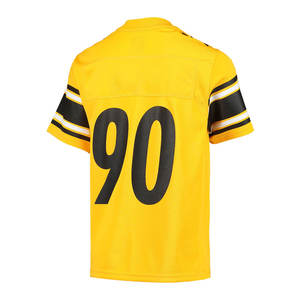 Maillot de hockey sur glace personnalisé en polyester 2025 – Vente en gros, haute qualité, dernier design, tenue de sport d'équipe, maillot de football américain - Product Image 3