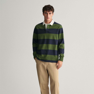 Elegante Camisa Polo de Manga Larga para Hombre, de Alta Calidad, Suave y Perfecta para Días Relajados y Looks Deportivos, Camisas Polo para Hombre - Product Image 1