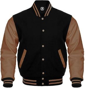 Chaqueta Bomber Varsity Personalizada con Logotipo para Hombre, Chaqueta de Béisbol Estilo Urbano, Fabricante y Proveedor de Moda de Alta Calidad, Pedidos al por Mayor OEM ODM - Product Image 4