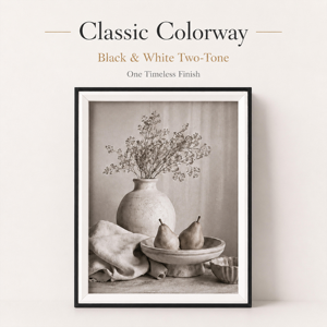 <b>Black</b> Square Single Opening MDF Wooden <b>Photo</b> <b>Frame</b> 8*8 10*10 12*12 Tabletop Wall Display MDF1530-S-SQ - Product Image 3