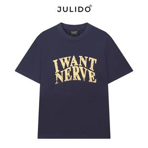 100% algodón elegante Camiseta de manga corta de gran tamaño para Primavera Verano cómodo diseño de Jersey de moda urbana - Product Image 4