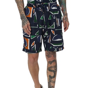 Shorts décontractés mi-longs vintage pour hommes de haute qualité, coupe ample, respirants, 100 % coton, couleur unie, écologiques, service OEM, qualité supérieure - Product Image 1
