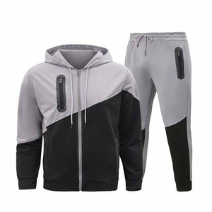 Conjunto Deportivo Cómodo y Ligero Unisex con Capucha para Correr, Transpirable, de Secado Rápido, con Cierre, Personalizable - Product Image 4