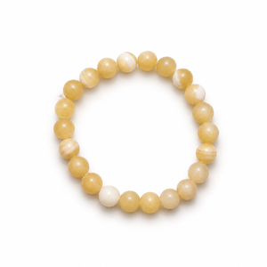 Classic Women's Jade <b>Beaded</b> <b>Bracelet</b> Natural Stone Round Ball Shape Elegant Jewelry Accessory - Product Image 3