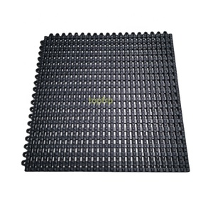 Dalles de sol modulaires en PVC pour garage et entrepôt, à emboîtement, pour sols en grille de garage - Product Image 1