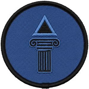 Gold Crown Three Stars Maroon Round <b>Patch</b> Embroidered Masonic Regalia Badge Custom Freemason Fraternal Uniform <b>Sew</b> <b>On</b> Accessory - Product Image 4