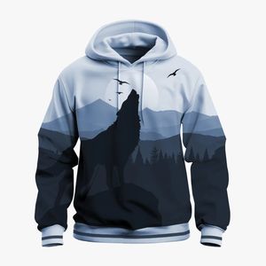 Sudadera Sublimada de Cuello Redondo para Hombre con Sudaderas y Sudaderas de Nuevo Diseño - Product Image 6