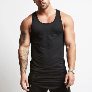 เสื้อกล้ามออกกำลังกายผู้ชายแบบเรียบ ดีไซน์เองได้ ไม่มีแขน เสื้อกีฬา เสื้อกล้ามฟิตเนส เสื้อกล้ามโชว์กล้ามเนื้อ เสื้อยืดผู้ชาย - Product Image 3