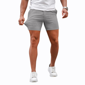 Pantaloncini Chino Estivi da <span class=keywords><strong>Uomo</strong></span> con Logo Personalizzato, Abbigliamento Streetwear Casual all'Ingrosso - Product Image 4