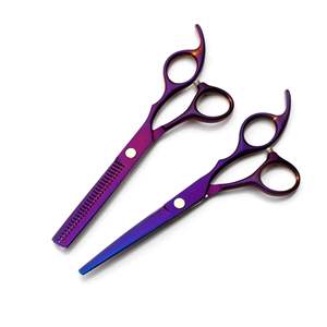 Ciseaux de coiffure 6'' en acier inoxydable JP, ensemble de ciseaux de barbier professionnels pour la coupe de cheveux, avec sac inclus - Product Image 3
