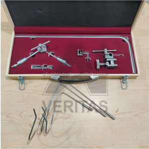 เครื่องมือผ่าตัดผ่านกล้องส่องทางนรีเวช A-1 VERITAS คุณภาพส่งออก ทำจากสแตนเลส  ประกอบด้วยเครื่องหนีบ เครื่องตัด และกรรไกร  นำกลับมาใช้ใหม่ได้ สำหรับห้องผ่าตัด  OEM - Product Image 4