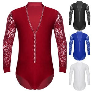 Venta al por mayor de trajes contemporáneos de competición para hombre, traje de baile latino de Tango, traje de actuación - Product Image 1