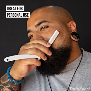 Maquinilla de Afeitar de Acero Inoxidable de Una Sola Hoja con Mango de Colores/Estampados Personalizados de Calidad Premium para Cara y Cuerpo de Hombre, Marca Privada OEM - Product Image 5