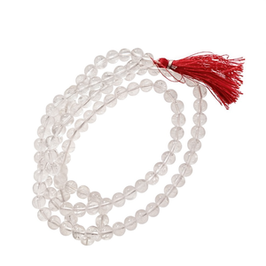 Pulsera Espiritual de Cuarzo de Cristal Mala 108 Hecha a Mano al por Mayor, Pulseras y Brazaletes de Cristal de Jaipur, India - Product Image 3