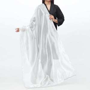 Silver Plain Tissue Dupatta PS4705 Herramienta de torneado elegante para un atractivo visual mejorado - Product Image 2