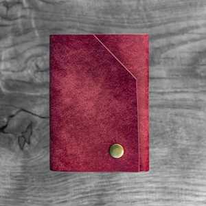 Custom Genuine Leather Card Holder Portable <b>RFID</b> Blocking Credit Card Pocket Case Luxury Business <b>Wallet</b> LCH-0224 - Product Image 3