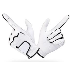 Guantes de Golf de Invierno para Hombre de Alta Calidad, para Mano Derecha, con Muñequera Premium de PU, Hechos a Mano, Ecológicos, Duraderos, Clásicos, Dorados/Amarillos, Deportivos - Product Image 3
