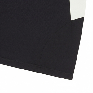 Men's Black <b>Raglan</b> <b>Sleeve</b> Sporty <b>T</b>-<b>Shirt</b> Polyester/Cotton Knitted Breathable Oversized O-Neck Eco-Friendly Quick Dry - Product Image 5