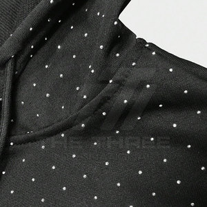 Fabricante de Pakistán, Sudaderas con Pedrería para Hombre, Casuales de Invierno, 100% Algodón, con Cierre, Ligeras, MOQ Bajo, Color y Talla Personalizables - Product Image 6
