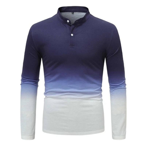 Camiseta de Golf para Hombre, 100% Algodón, de Secado Rápido, con Logotipo Bordado Personalizado, Diseño Liso - Product Image 2