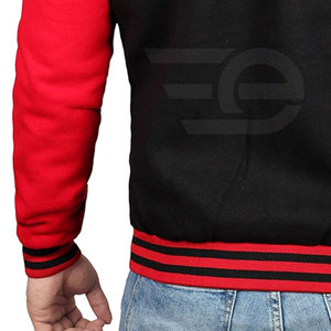 เสื้อแจ็คเก็ตเลตเตอร์แมนผู้ชาย ดีไซน์ทันสมัย สไตล์ลำลอง แฟชั่นสตรีท แรงบันดาลใจจากชุดกีฬา เหมาะสำหรับใส่ในชีวิตประจำวัน วัสดุทนทาน เสื้อแจ็คเก็ตเลตเตอร์แมนผู้ชาย - Product Image 6