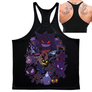 Camiseta sin mangas vintage para hombre con logo personalizado, de poliéster, informal, para verano, gimnasio, venta al por mayor, suministro del fabricante - Product Image 6