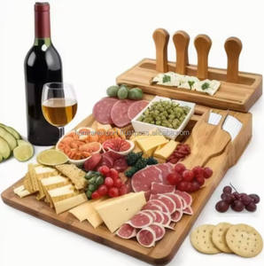 Bandeja de madera de palisandro grande con nombre personalizado para frutos secos-HUMRAN EXPORT HE-464 - Product Image 1