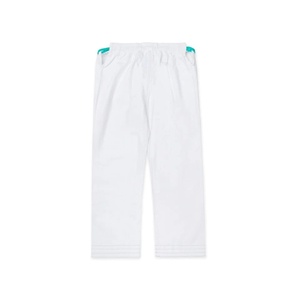 Kimono de BJJ Profesional de Algodón con Tejido Pearl Weave, Secado Rápido, Transpirable, Blanco, 450 GSM, con Bolsas - Product Image 4