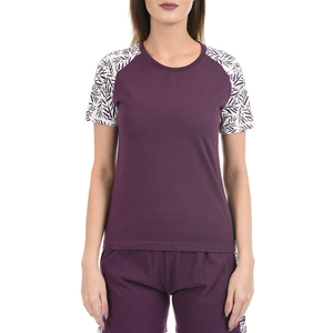 Conjunto de dos piezas de verano para mujer, a la moda, de punto hasta la rodilla, transpirable, ligero, de algodón, informal, con cremallera, encaje, color liso, para uso diario. - Product Image 6