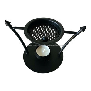 Quemador de Incienso Cónico de Metal Ecológico, Duradero y de Calidad Premium con Aroma Aromático Indio, Disponible en Múltiples Diseños - Product Image 1