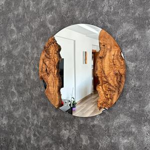 Espejo de Pared de Madera Estilo Shabby Chic, Espejo de Pared de Madera Envejecida para Decoración Rústica, Espejo Colgante al por Mayor - Product Image 5