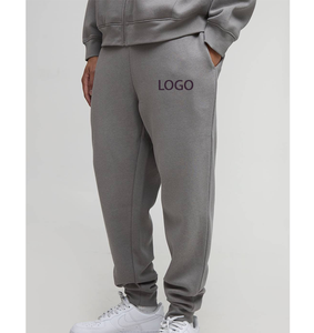 Conjunto de Joggers Relajados para Hombre, Estilo Informal, de Lona Sostenible, con Logotipo Personalizado en Relieve, que Absorbe la Humedad, Pantalones para Correr - Product Image 4