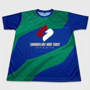 Unisex Performance Sports T-<b>Shirt</b> Lightweight Breathable Quick Dry Training Jersey Sublimated Print 100% <b>Polyester</b> Custom Team - Product Image 1