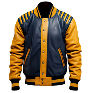 Chaqueta de Motociclista de Cuero Genuino Premium para Hombre, Estilo Vintage, Casual, para Invierno, Chaqueta Clásica al por Mayor - Product Image 3