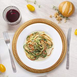 Assiette de Présentation Élégante pour Banquet – Décoration de Table Ronde Haut de Gamme pour Mariages et Événements - Product Image 6