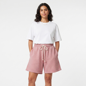 Shorts de survêtement chauds en polaire pour hommes et femmes, avec cordon de serrage à la taille, coupe décontractée et ample, pour le sport, le fitness, la gym et l'entraînement - Product Image 1