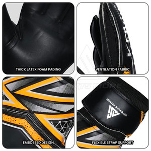Nouvel arrivage, faible MOQ, vêtements d'entraînement, gants de gardien de but de football, meilleurs gants de gardien de but en latex - Product Image 6