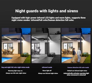 Caméra <span class=keywords><strong>de</strong></span> sécurité PTZ extérieure 3MP Trois objectifs Caméra IP sans fil ICSee pour villa et <span class=keywords><strong>magasin</strong></span> - Product Image 5