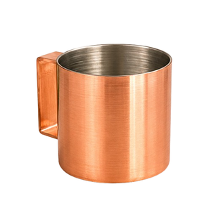 Juego de tazas Mosco Mule de cobre puro 100% hecho a mano con acabado martillado, beneficios ayurvédicos para la salud, taza para beber para el hogar y la oficina - Product Image 3