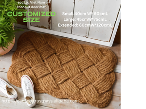 Eco2go Vietnam Eco-Friendly Durable Natural Fiber Coir <b>Doormat</b> for Home & Office - Product Image 5