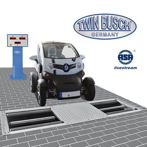 Tester freni a rulli con armadio a display digitale - Product Image 1