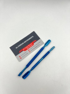 Pousse-cuticules professionnel bleu plasma de qualité supérieure, double extrémité, outils de manucure et pédicure pour ongles des doigts et des orteils - Product Image 6