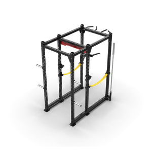 Pro Commercial Gym QLI QPR265 Heavy Duty Steel Power Rack Weightlifting Squat Cage Full-Body Workout Strength Training Wooden - Product Image 3