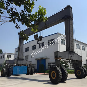 DTL 모델 10 톤 단일 거더 갠트리 크레인 고무 타이어 리프팅 높이 9 M 스팬 10 M - Product Image 3